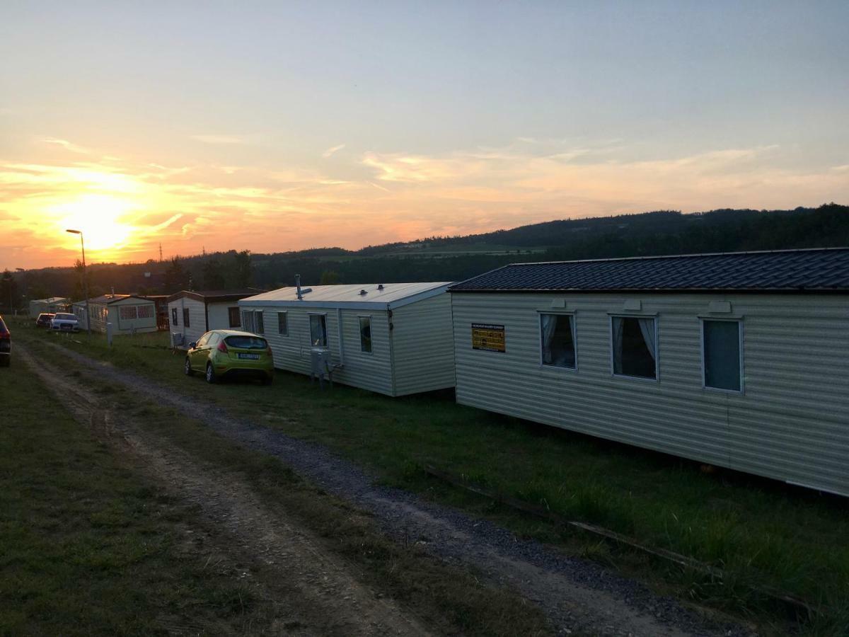 Mobilheim Chalet - Výrovická přehrada Vyrovice Exterior foto